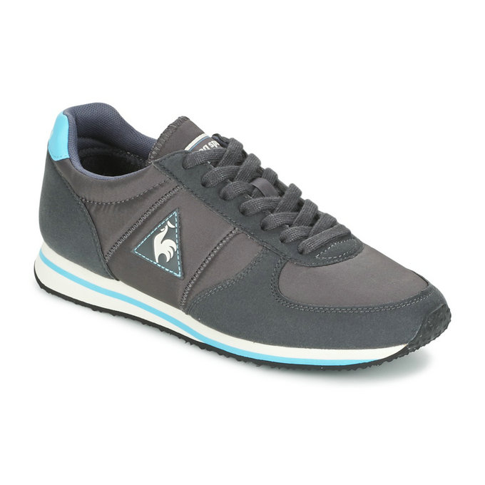 Le Coq Sportif Bolivar Classic Gris / Bleu - Chaussures Baskets Basses